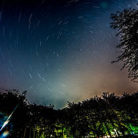 Startrails van Danny de Jong