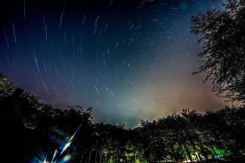 Startrails by Danny de Jong