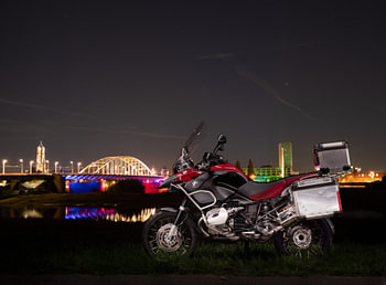 BMW R 1200 GS for the John Frost bridge in Arnhem