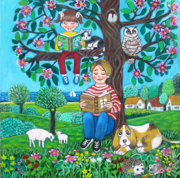 The joy of reading. by Gloria Gill