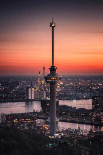 De Euromast in Rotterdam van Anthony Malefijt
