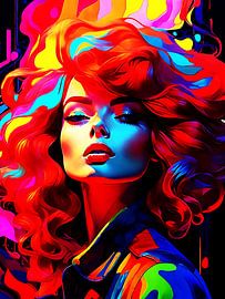 The red-haired woman I by DeVerviersBelgium