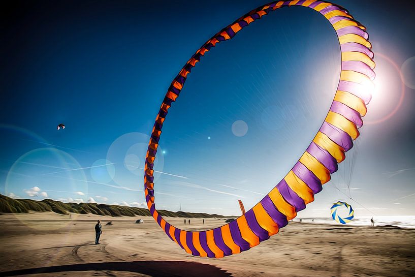 Danemark Plage avec grand bol par Dirk Bartschat