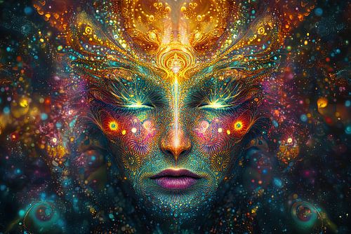 spiritueel evenwicht vrouw van Egon Zitter