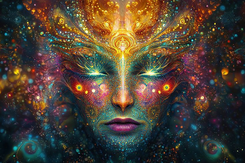 spiritual balance woman by Egon Zitter