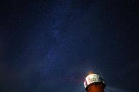 Westkapelle lighthouse with stars