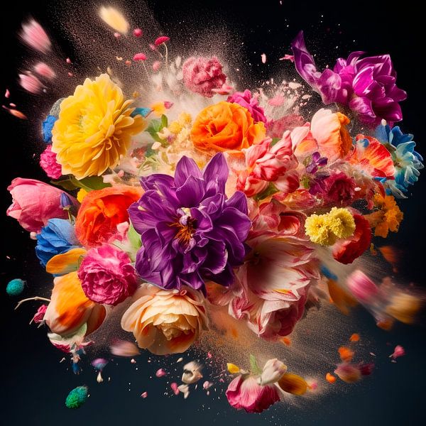 fruit explosion van Hetty Lamboo