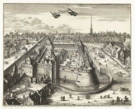 Slot Vredenburg in Utrecht in prosperity, before 1577