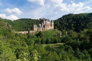 Vue du célèbre Burg Eltz Wierschem Rheinland-Pfalz, Allemagne