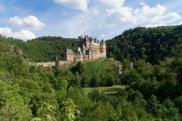 View of the famous Burg Eltz Wierschem Rheinland-Pfalz, Germany by Leoniek van der Vliet
