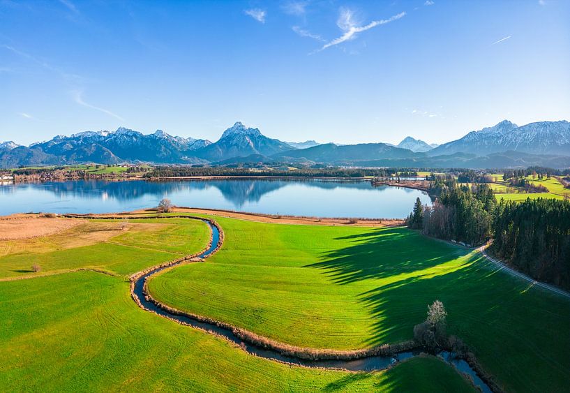 Hops On The Lake Panorama by Mustafa Kurnaz