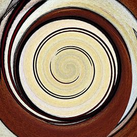 Erdungsspiralen 02  / Spirale / Farbstrudel