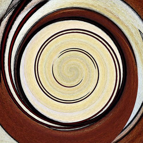 Aardingsspiralen 02  / Spiraal / Kleurwerveling
