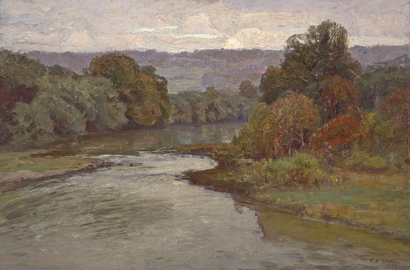 The River, Theodore Clement Steele by Masterful Masters