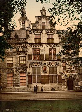Gemeenlandshuis, Delft van Vintage Afbeeldingen