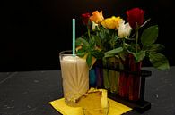 Ananas-Kokos-Smoothie im Glas von Babetts Bildergalerie Miniaturansicht