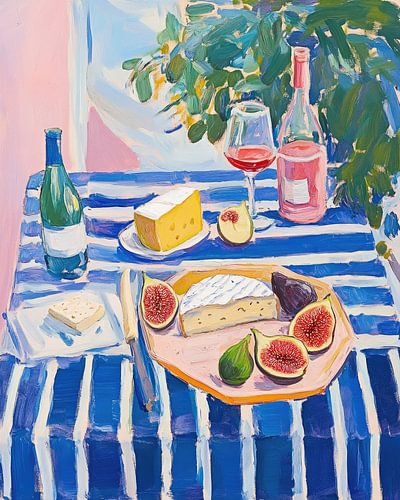 Colourful cheese board by studio snik.