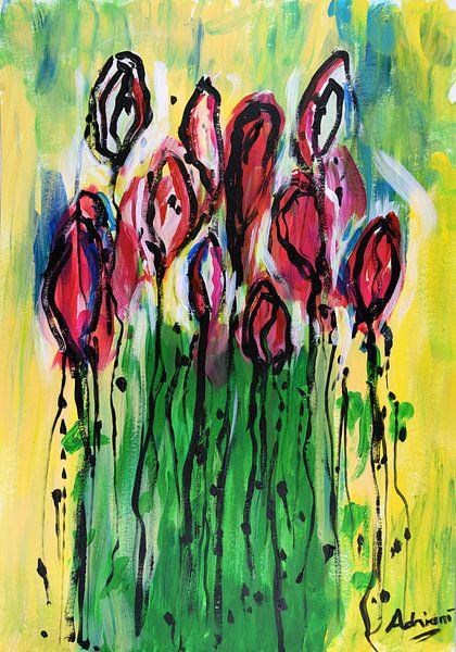 Flowering in Spring by Artforyou  werk van Henk Adriani