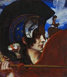 Franz von Stuck, Amazone combattante, 1897 sur Atelier Liesjes