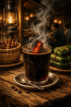 Traditioneller Kopi Joss aus Yogyakarta