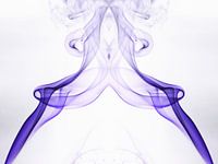 Purple Smoke Abstract