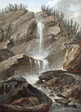 Wasserfall von Stabbauch, Jean François Janinet, 1772 - 1785