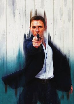 Daniel Craig is James Bond 007 Casino Royal von Gunawan RB