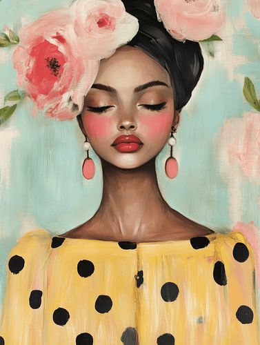 Lady Polkadot by Carla Van Iersel