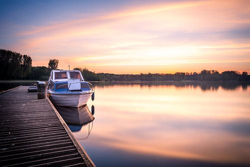 Kralingse plas mit Sonnenaufgang II