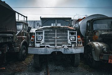 Camion cargo - Camions de l'armée sur Urban Exploring Europe