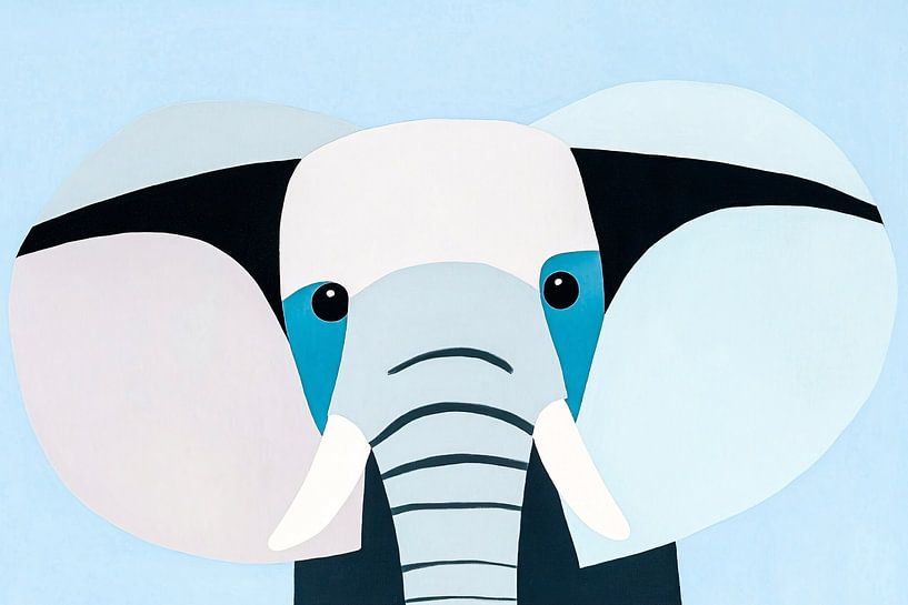 Abstract mountains with sky by Imperial Art House