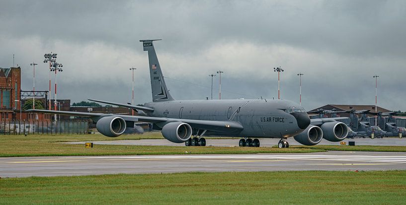 Boeing KC-135T Stratotanker de l'armée de l'air américaine. par Jaap van den Berg