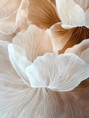 Moderne gladde bloemen