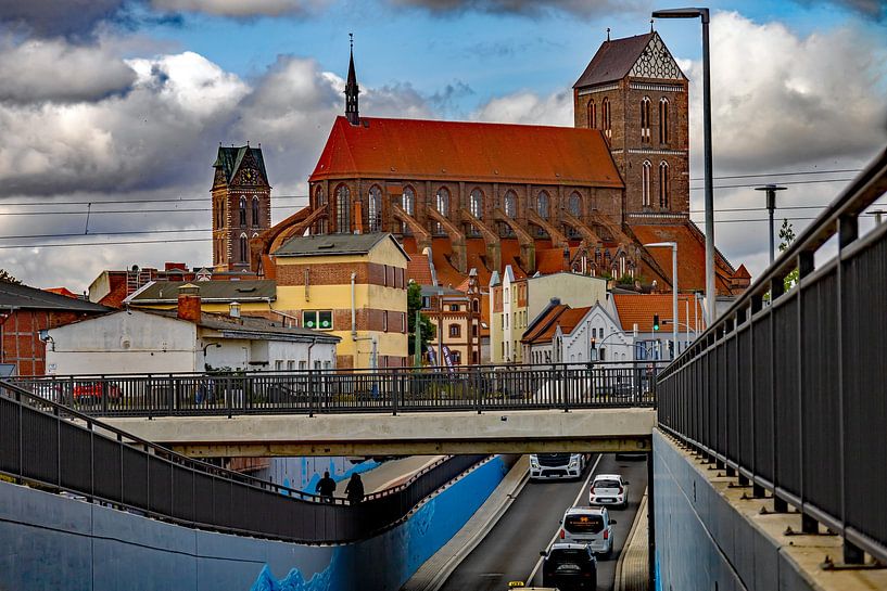 Die Wismarer Stadtkirche St. Nikolai von Holger Felix
