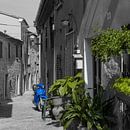 Beautiful scooter in Italian street by arjan doornbos thumbnail