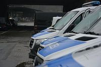 Federal police vehicle group picture