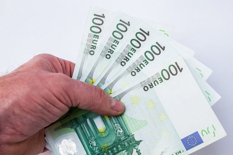 Verschillende euro's biljetten par Marcel Derweduwen