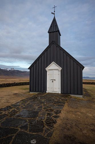 Église noire Islande (Búðakirkja) 2 sur Albert Mendelewski