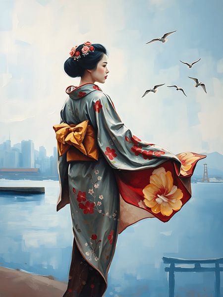 Geisha by Jolique Arte
