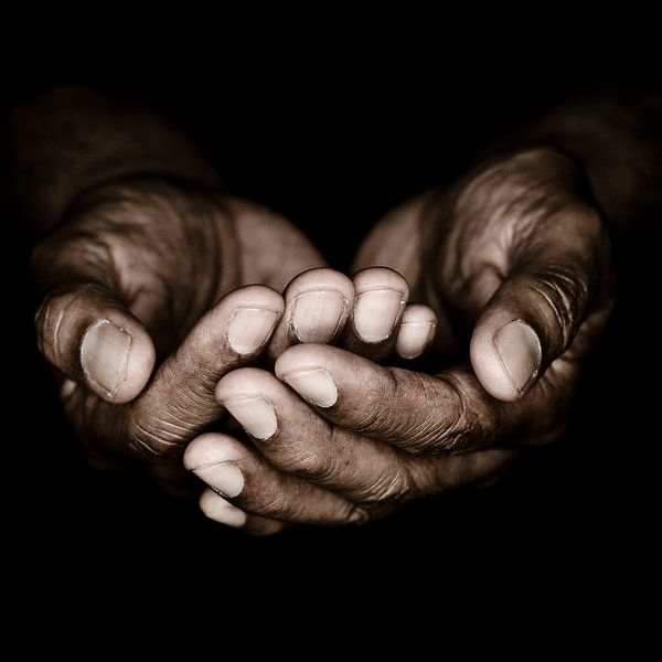 Les mains d'un homme par Sander van der Veen