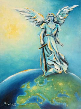 Archangel Michael - Angel of Peace by Marita Zacharias
