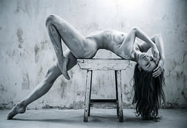 Black Silk Dance by Retinas images