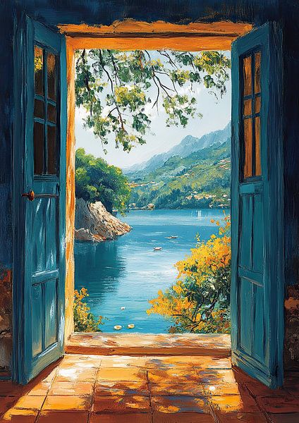 Matisse inspires Open Window See by Niklas Maximilian