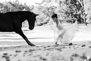 Dans van paard & ballerina 8 sur Sabine Timman