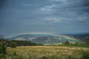 Willingen, Duitsland (regenboog) van Rossum-Fotografie
