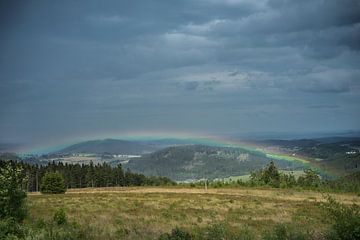 Willingen, Duitsland (regenboog) van Rossum-Fotografie