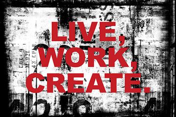 Live work create by Creative texts