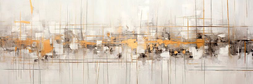 ABSTRAKTE KUNST Strahlen der Stille von Melanie Viola
