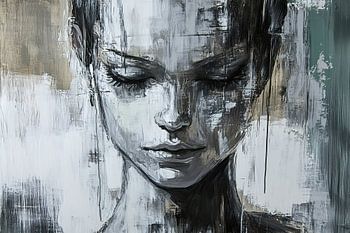 Frauenporträt | Flüsternde Schatten