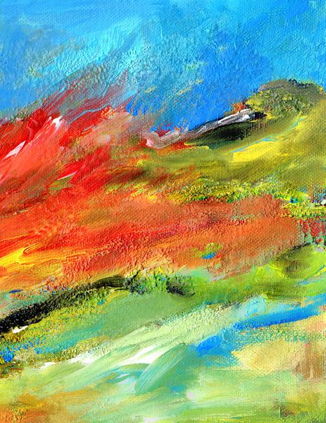 flaming earth by Claudia Gründler